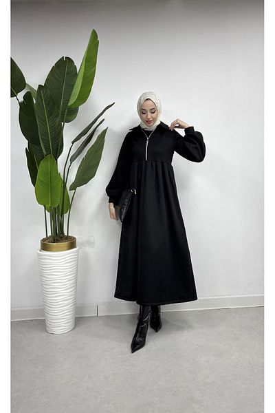 HB MODA COLLECTİON Φόρεμα με τρία νήματα