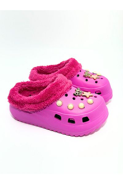ZSHOES Girl's Winter Stone Coated Orthopedic House Slippers