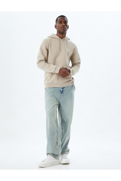 Koton Men's Hooded Sweatshirt