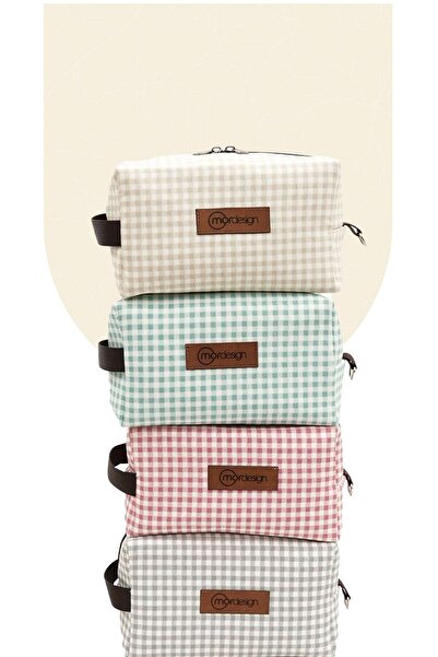mordesign Baby Care Bag - Wet/Dry and Dirty/Clean Laundry, Diaper Bag, Gingham Series