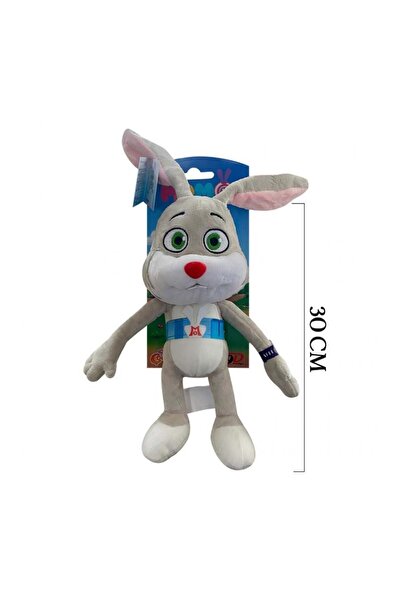 BYR Byrurg 30 Cm Peluş Oyun Arkdaşı Akıllı Tavşan Momo Byrnew