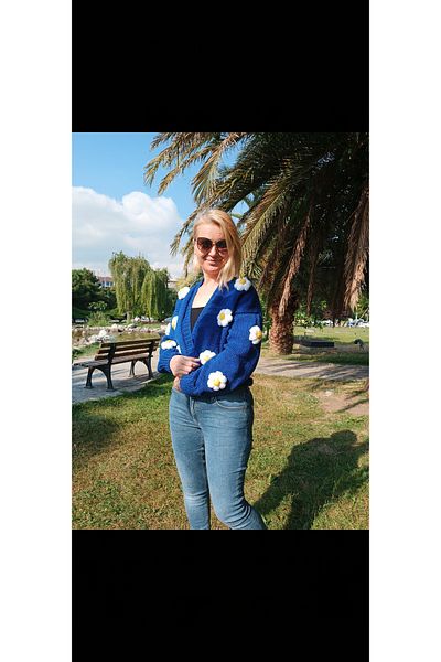 EL ÖRGÜSÜ CİCİ BEBE CARMĂ DE TRICOTAT DE MÂNĂ PENTRU ADULT