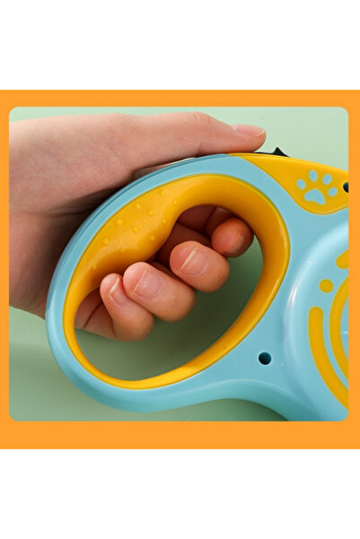 Floria Makaralı Otomatik 5 Metre Geri Çekilebilen Kedi Köpek Gezdirme Tasması