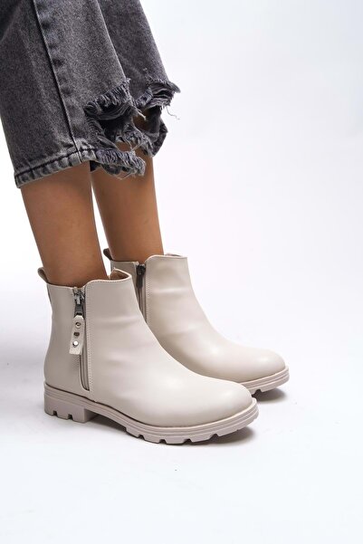 Kocamanlar Ayakkabı Bež boje Mehtap ženske čizme - Dvostruki zatvarač i Proti...