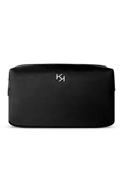 Kiko Black Makeup Bag