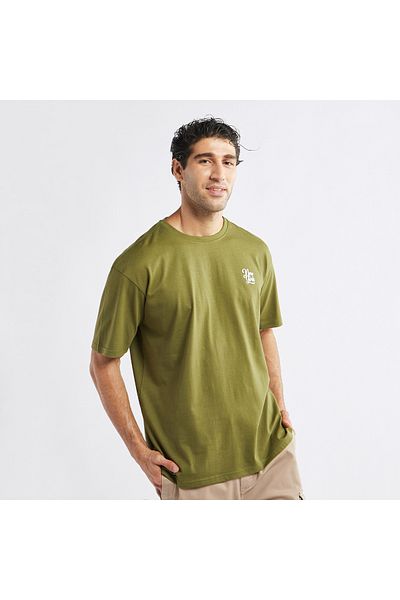 FAV Printed T-shirt with Round Neck and Short Sleeves