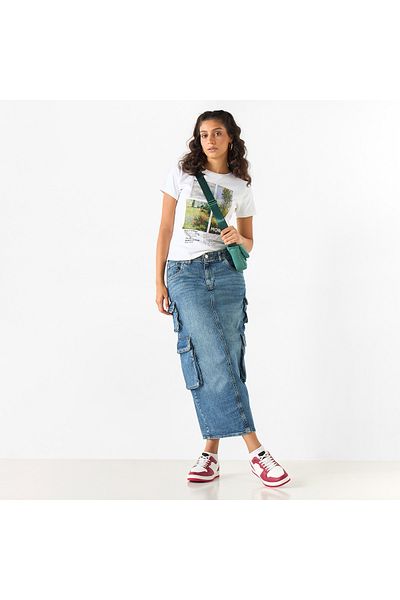SP Characters The Metropolitan Museum of Art Print T-shirt with Short Sleeves and Crew Neck