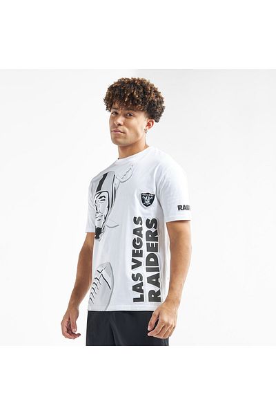FAV Las Vegas Raiders Print NFL League Oversized T-shirt