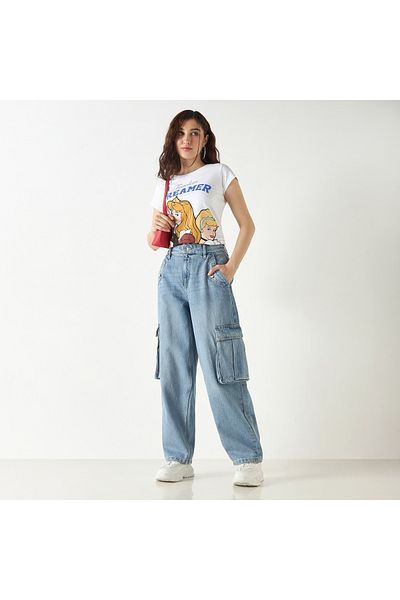 SP Characters Disney Princess Print T-shirt