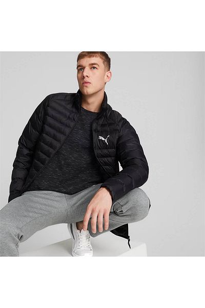 Puma Ανδρικό παλτό Packlite Μαύρο 849356 -01
