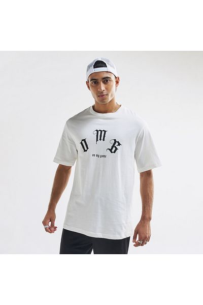 FAV Printed T-shirt with Crew Neck and Short Sleeves