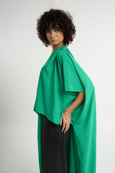 HANIQA Γυναικεία ασύμμετρη μπλούζα με έναν ώμο |   3228