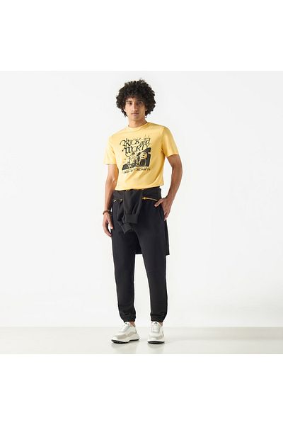 SP Characters Graphic Print T-shirt with Short Sleeves