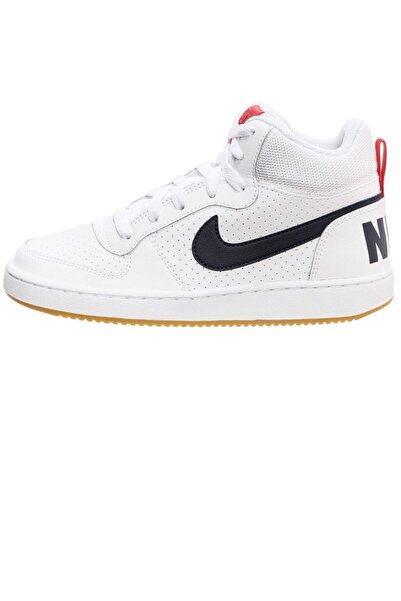 Nike Beyaz Court Borough Mid Spor  839977-107