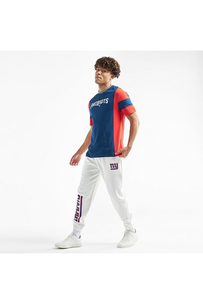 FAV New England Patriots Print NFL League Colourblock T-shirt
