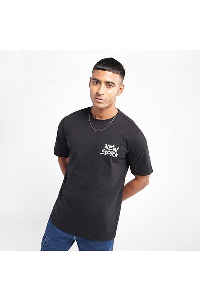 FAV Typographic Print T-shirt with Crew Neck and Short Sleeves