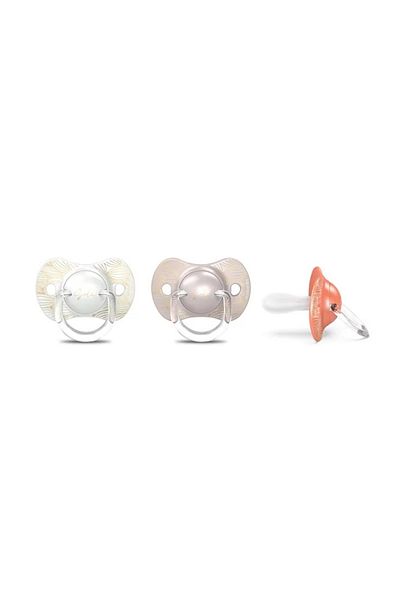 Suavinex Suzet? fiziologic? SX Pro din silicon 6-18 luni Gri Gold Premium