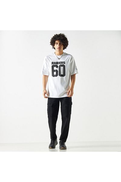 SP Characters Raiders 60 Print Crew Neck T-shirt with Short Sleeves