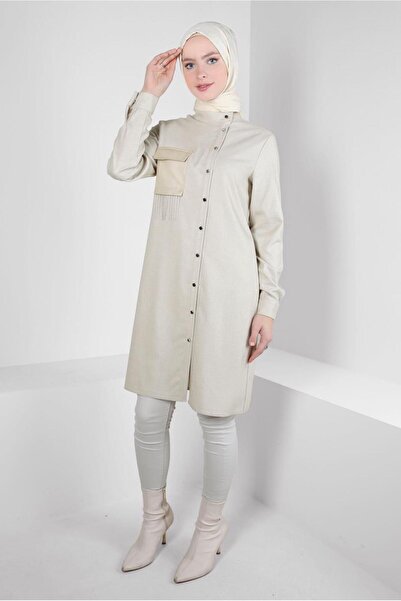 Alvina Tunica cămașă cu buzunar 44131