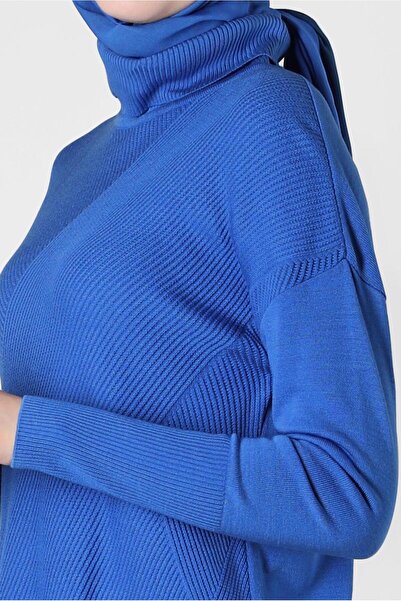 Alvina ΠΛΕΚΤΟ ΤΟΥΝΙΚ ΜΕ ΚΑΛΥΜΜΑ ΛΑΜΠΡΟ 44007