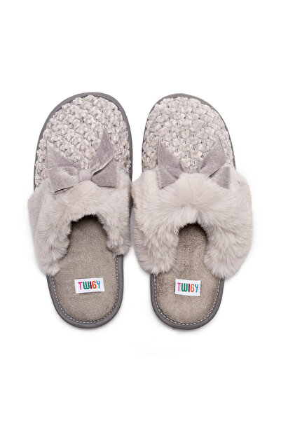 Twigy Сірі жіночі домашні капці Ankita - розмір 36/41
