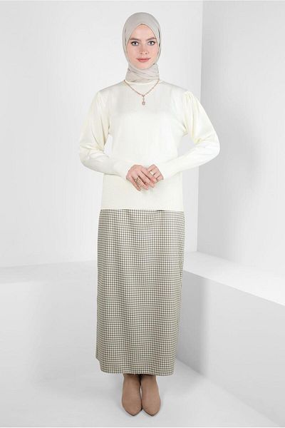 Alvina 44097 Model Turtleneck Tricot Pulover