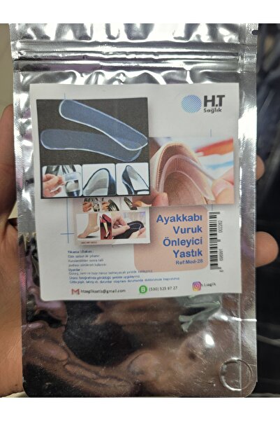 Silikon ayakkabı vuruk önleyici yastık