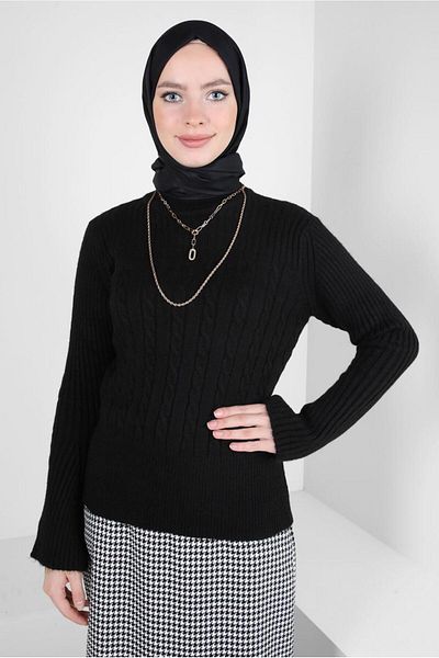 Alvina Knitwear Sweater - Turtleneck Collar, Model 44069