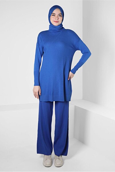 Alvina ΠΛΕΚΤΟ ΤΟΥΝΙΚ ΜΕ ΚΑΛΥΜΜΑ ΛΑΜΠΡΟ 44007