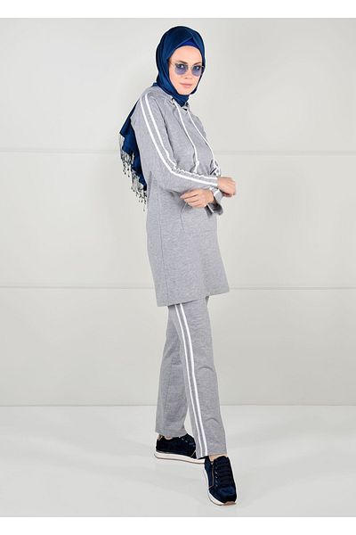 TRENDTESETTÜR Pantaloni de sport cu dungi laterale 1500