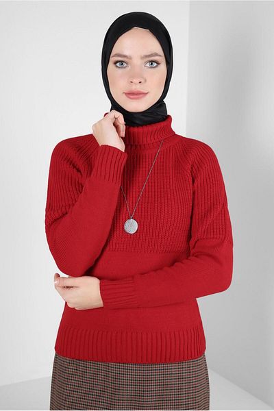 Alvina THROAT COLLAR KNITWEAR SWEATER 44068