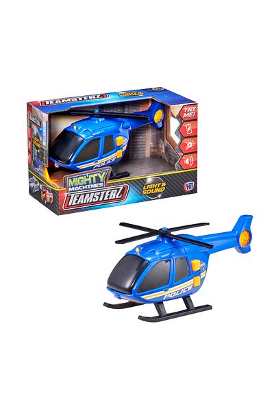 Teamsterz Mighty Machines Police Helicopter (Small) (L&S)