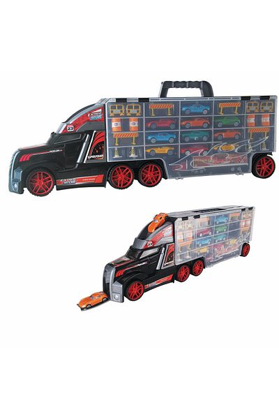 TTC Transporter Carry Case + 11 Cars and Accessories