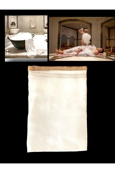 ASLANCAN Bath Foam Bag (Cotton)