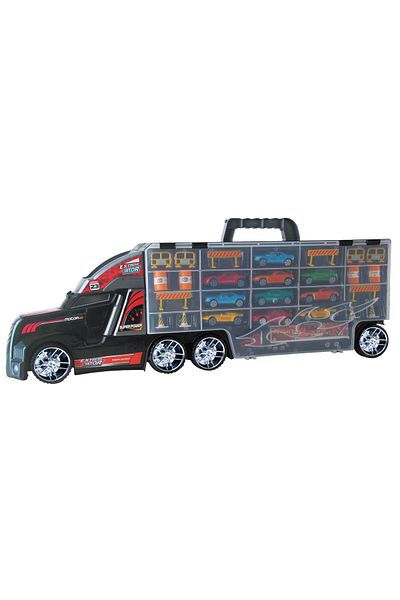 TTC Transporter Carry Case + 11 Cars and Accessories