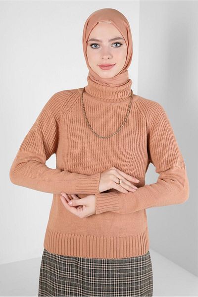 Alvina NECK COLLAR KNITWEAR SWEATER 44068