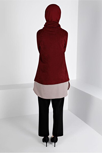 Alvina Βελούδινο τουνίκ σενίλ με κουμπί 43438