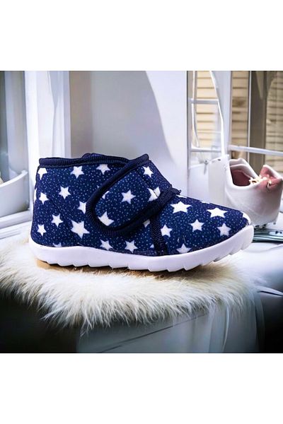 JOJO KIDS παιδικές παντόφλες velcro, παπούτσια για το σπίτι, παπούτσια νηπιαγωγείου, παπούτσια νηπιαγωγείου