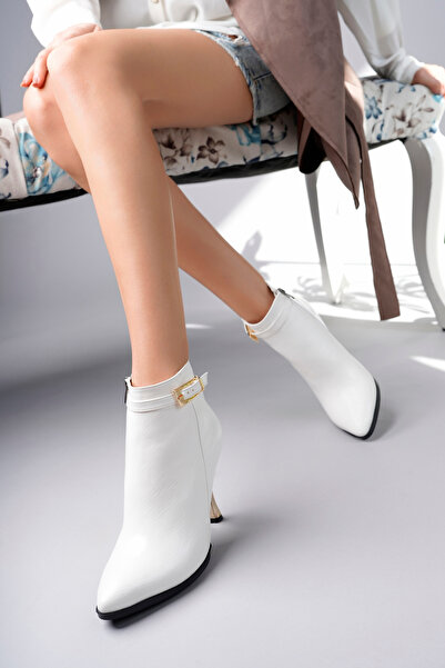 Topuk Sesim DARKER GOLD DETAYLI KADIN TOPUKLU BOT