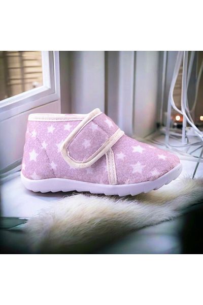 JOJO KIDS παιδικές παντόφλες velcro, παπούτσια για το σπίτι, παπούτσια νηπιαγωγείου, παπούτσια νηπιαγωγείου