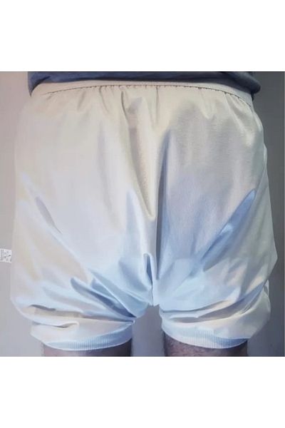 Wraowdia Washable Ribbed Patient Boxer Panties - Bladder Absorbent