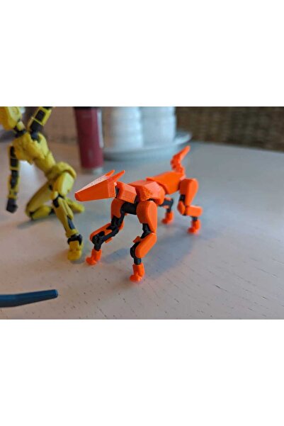 WELLCUT Dummy Robot Köpek: Hareketli Mini Figür