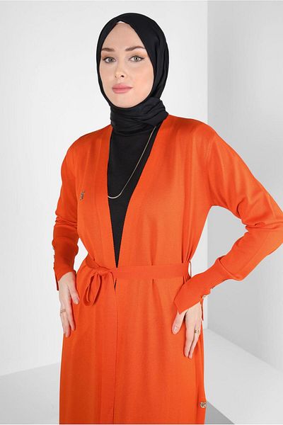 Alvina Tricotaj Cardigan cu curea - Model 44076