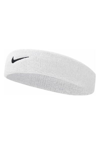 Nike swoosh headband white clearance