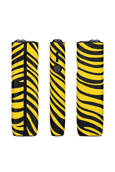 CeymSTecH Yeni İluma ONE Kapak Koruma Kılıfı Sarı Zebra deseni