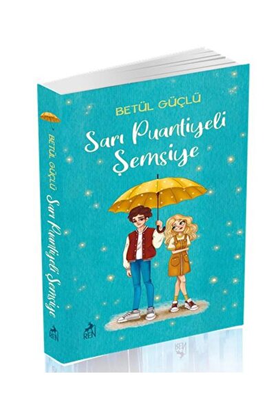 Ren Kitap Sarı Puantiyeli Şemsiye Ciltsiz / Ren Kitap / Betül Güçlü