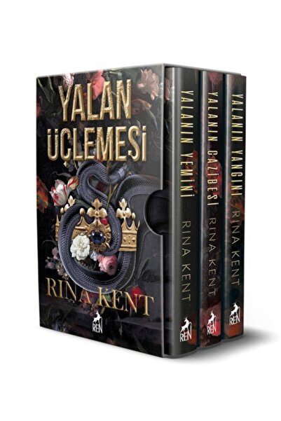 Ren Kitap Yalan Üçlemesi (3 Kitap Set) / Ren Kitap / Rina Kent