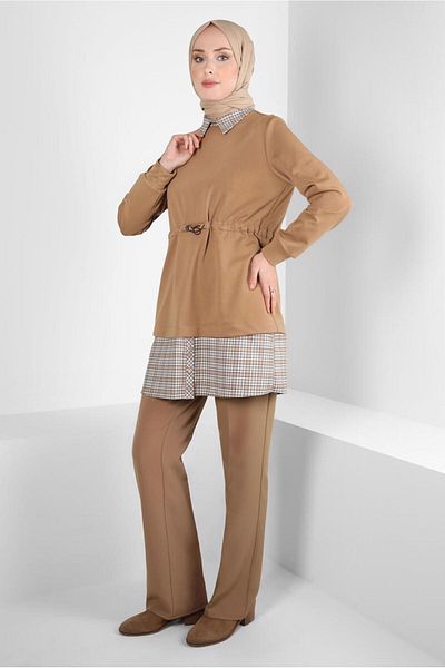 Alvina SHIRT COLLAR TUNIC 44313