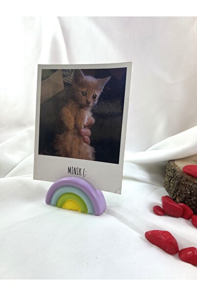 Melouro Rainbow Note Holder, Photo and Card Holder, Note Holder Wedding Name Holder