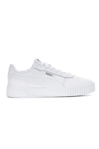 Puma Pantofi sport pentru femei Carina 2.0 Jr White 386185 -02